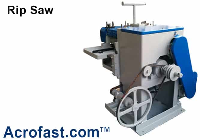 Rip Saw Machine for Plywood